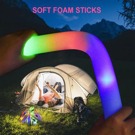 Rgb Led Foam Light Stick Bulk Glow Sticks Wedding For Occasions Wedd