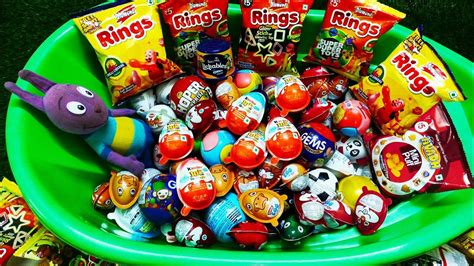 100 Surprise Eggs And Balls 20 Lots Of Kinderjoy Surprise Eggs And Puzzle Balls More Than 100