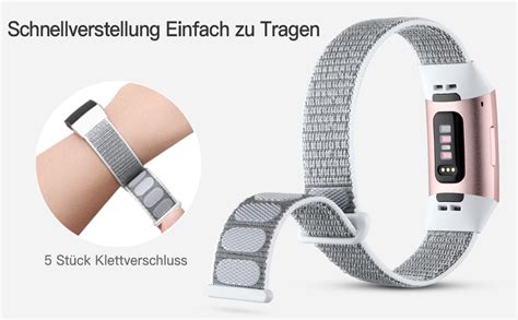 Epova St Ck Armb Nder Kompatibel Mit Fitbit Charge Armband Fitbit