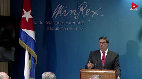 Canciller cubano Cuba siempre tendrá disposición al diálogo con EE UU