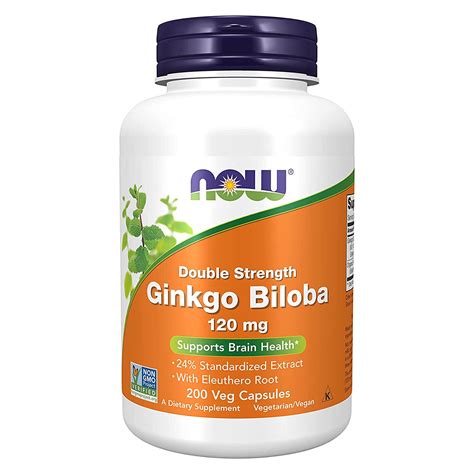 Now Foods Ginkgo Biloba Double Strength Mg Veg Capsules Ebay