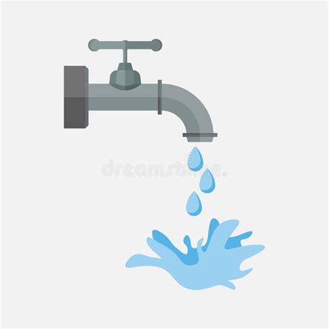 Water Dripping Old Tap Stock Illustrations 172 Water Dripping Old Tap