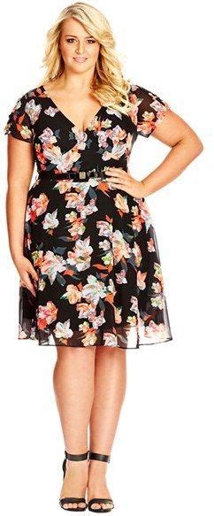 Plus Size Fit And Flare Dress City Chic Dresses Fashion Dresses Fit