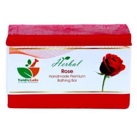 Vaidic Labs Herbal Rose Bathing Bar At Rs 35 In Hisar Id 20198225773