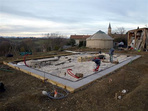 La Semelle En Béton De Chaux