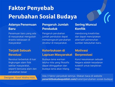 Penyebab Perubahan Sosial Budaya Homecare24