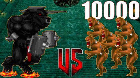 Will Smith Vs Imps Colorful Hell Monster Infighting Doom