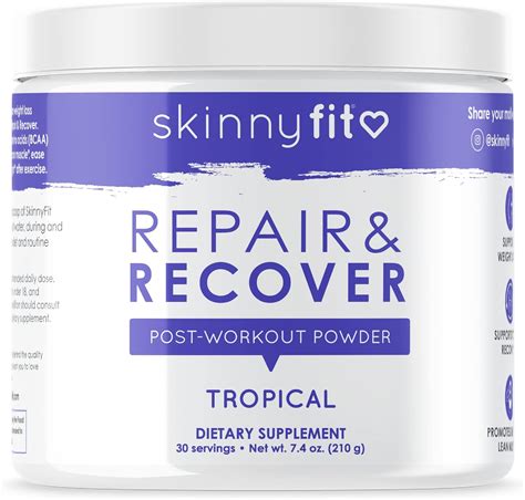 SkinnyFit Reparación y Recuperación 30 porciones BCAA en polvo para