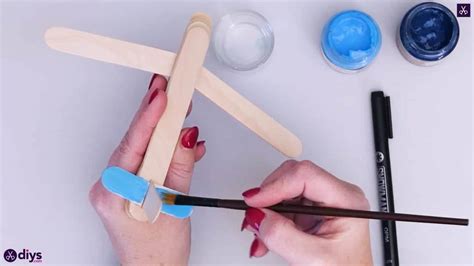 Diy Popsicle Stick Airplane Craft