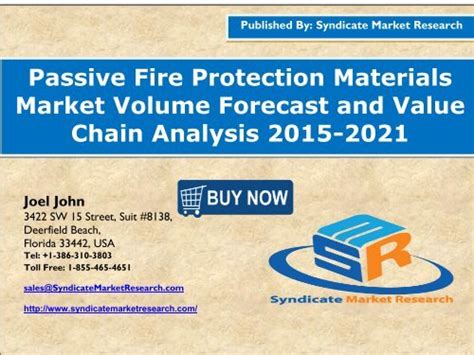 Passive Fire Protection Materials Market