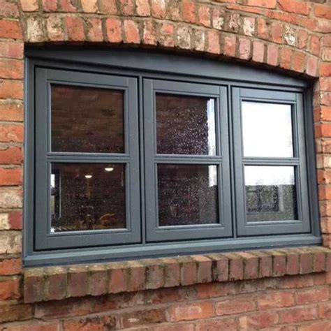 Grey Upvc Casement Windows Application Commercial At Best Price In