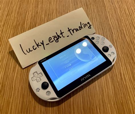 PS Vita Glacier White PCH 2000 ZA22 Console Only PSV Slim H EBay