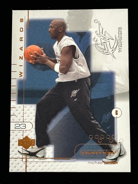 Lot 2001 02 Upper Deck Ovation Michael Jordan HOF