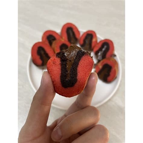 Kek Tapak Kuda Nutella Viral Red Velvet Shopee Malaysia