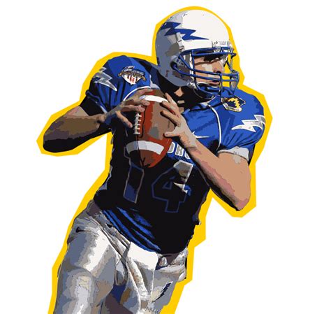 American Football Player Free Svg