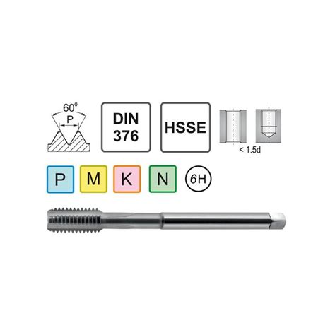 Gwintownik Maszynowy M36 DIN 376 A HSSE INOX Fra