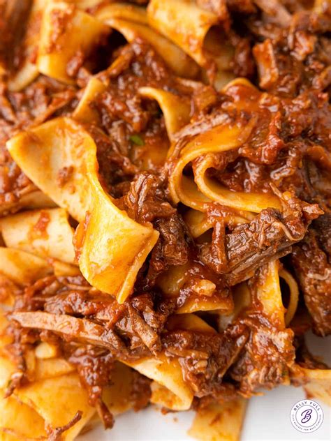 Slow Cooker Beef Ragu Belly Full