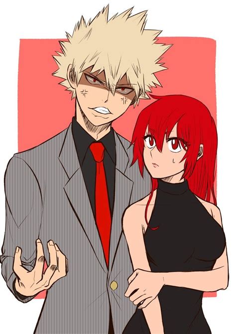 Bakugou Katsuki • Fem Kirishima Eijirou Rumba00x My Hero Academia Episodes My Hero