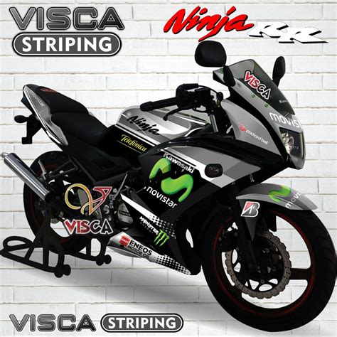 Jual Decal Ninja RR 150 Full Body Stiker Ninja RR 150 Full Body