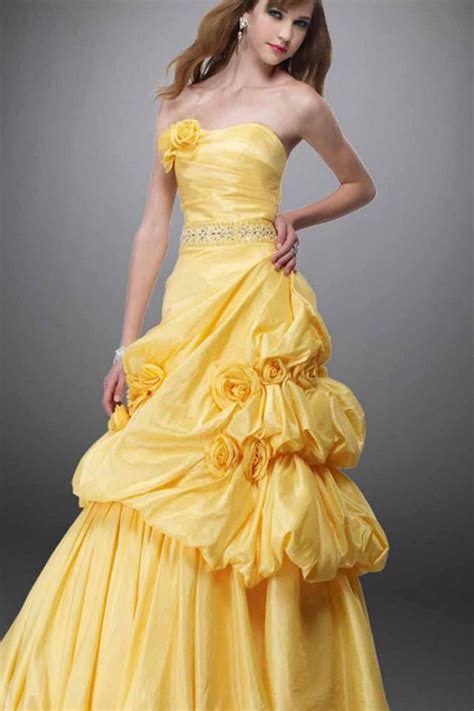 Yellow Wedding Dresses