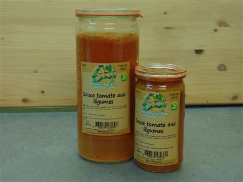 Sauce tomate aux légumes 300 g Willers Hof Locavor fr