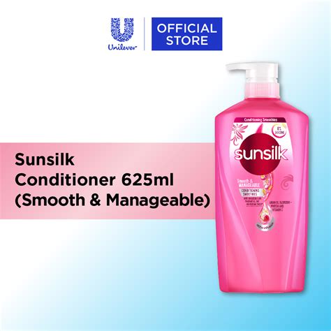 Sunsilk Smooth And Manageable Hair Conditioner 625ml Lazada Singapore