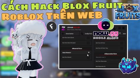 Cách Hack Blox Fruit Trên Máy Tính Và Điện Thoại Fluxus Lite Fix Lag Siêu Mượt Cho Máy Yếu Youtube