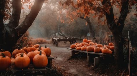 Fall Pumpkin Halloween Wallpaper