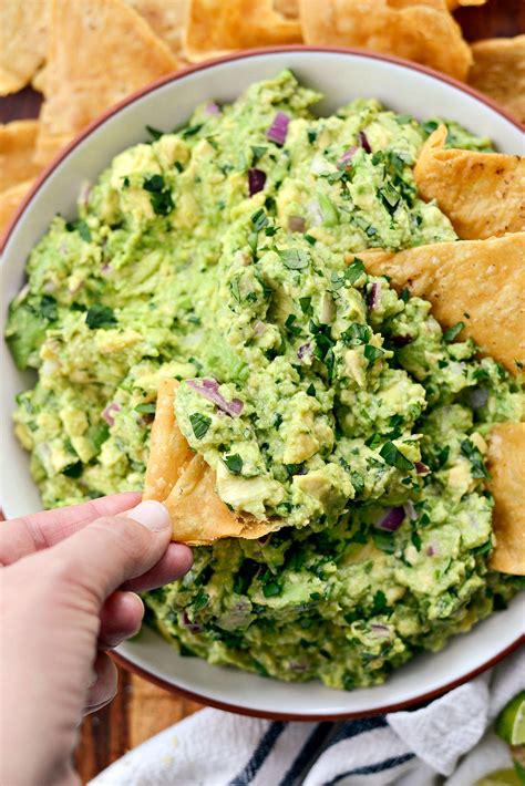 Best Homemade Guacamole Recipe Simply Scratch