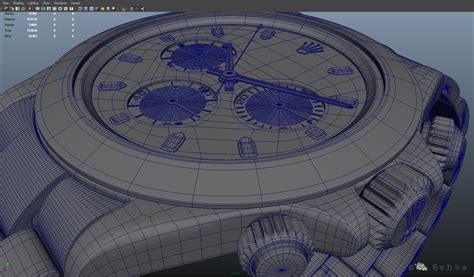 3d Modeling Rolex Daytona Behance