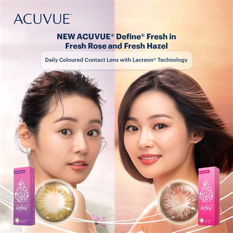 Acuvue Define Fresh 1 Day Daily Disposable Cosmetic Color Contact Lens 30 Pcs My Lens