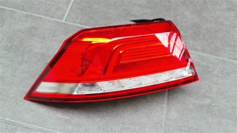 ORIGINAL VW PASSAT B8 Soude LED Feu Arrière à Gauche 12 189 Km