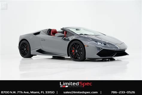 Used 2016 Lamborghini Huracan LP 610 4 Spyder In Miami FL