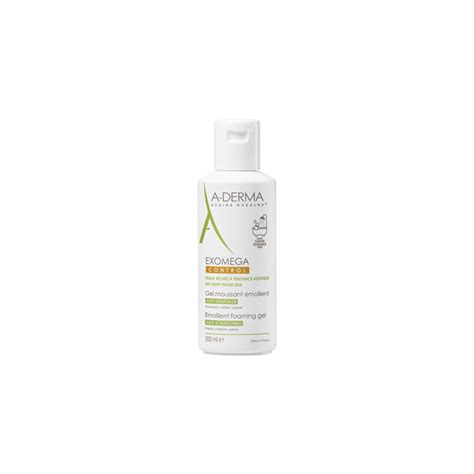 A Derma Exomega Control Gel Moussant Mollient Anti Grattage Ml