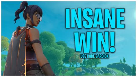 INSANE WIN Fortnite Battle Royale YouTube