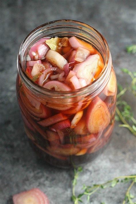 How To Make Pickled Shallots Recipe Pickled Shallots Shallots