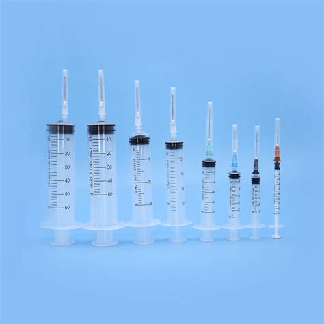 1 3ml Disposable Syringe For Injection Luer Lock Slip With Needle