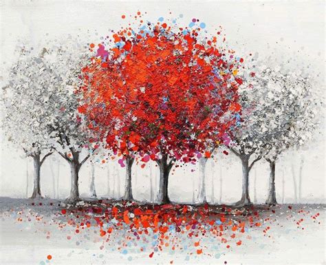 baum bild schön Abstract tree painting Oil painting abstract