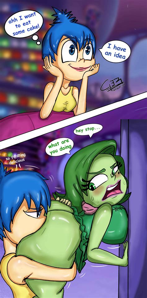 Rule 34 Ass Bent Over Comic Disgust Inside Out Disney Eating Ass