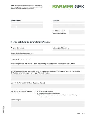 2020 2025 Formular DE Barmer 40200SAP Online ausfüllen ausdrucken