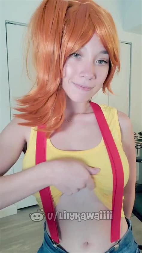 Misty Revealing Her Perky Boobies Pokemon By U Lilykawaiiii Scrolller