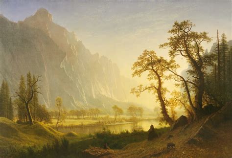 Sunrise Yosemite Valley Amon Carter Museum Of American Art