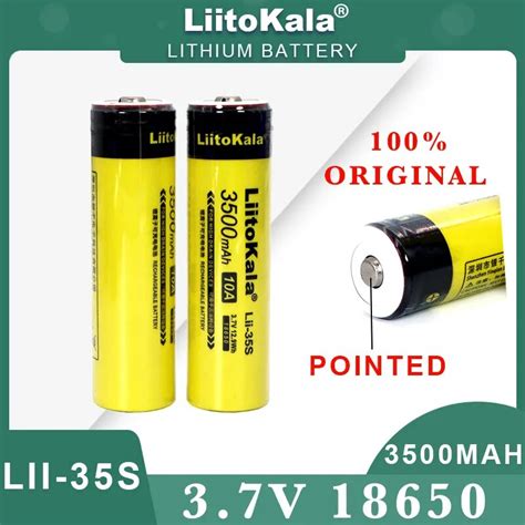 New Liitokala Lii S Battery Mah Rechargeable