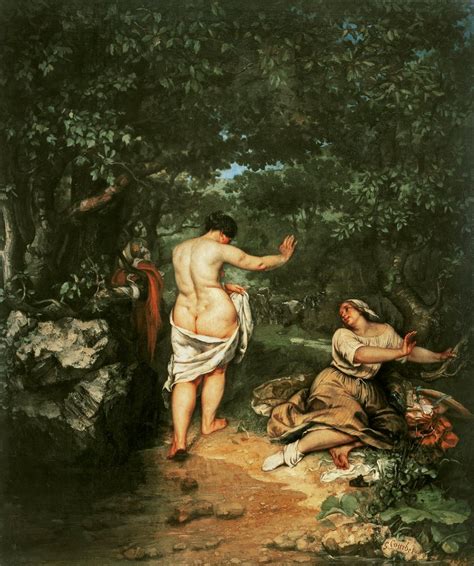 The Bathers By Gustave Courbet Buy Fine Art Print