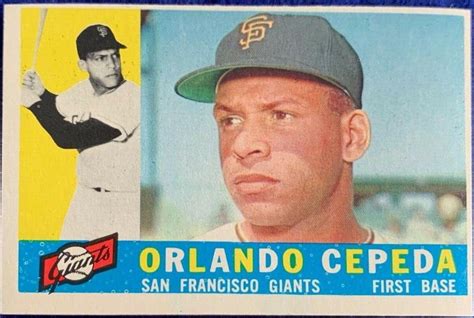 Orlando Cepeda 450 Prices 1960 Topps Baseball Cards