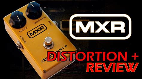 Mxr Distortion + | Review y Test - YouTube