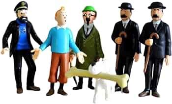 Trunkin The Adventures Of Tintin 3 Inch Figurines Tin Tin Snowy