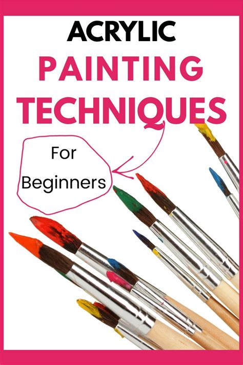 Acrylic painting techniques for beginners – Artofit