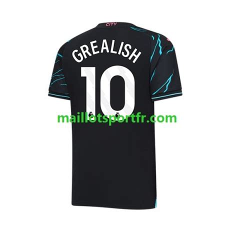 Maillot De Foot Manchester City Jack Grealish 10 Troisieme 2023 24