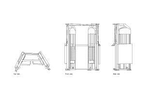 Dual Adjustable Pulley Cad Drawings